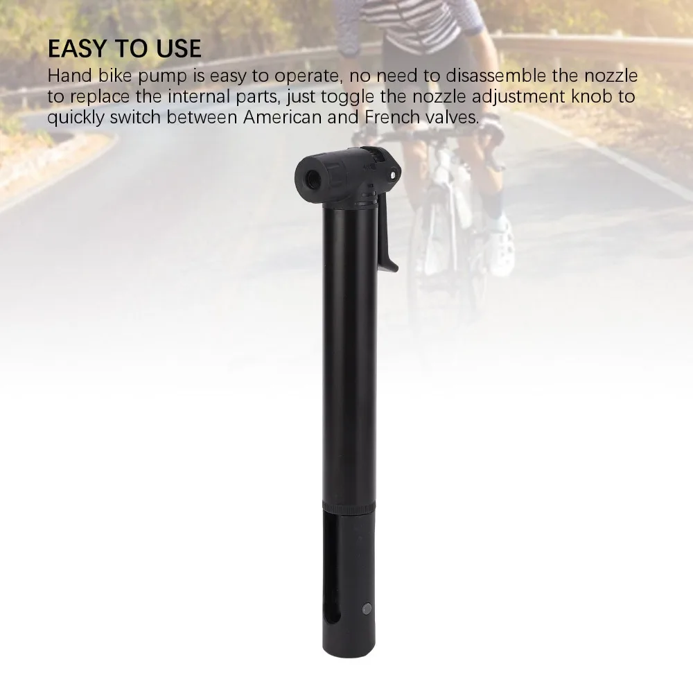 Bike Pump Frame Mount - 휴대용 자전거 펌프 미니 알루미늄 합금,