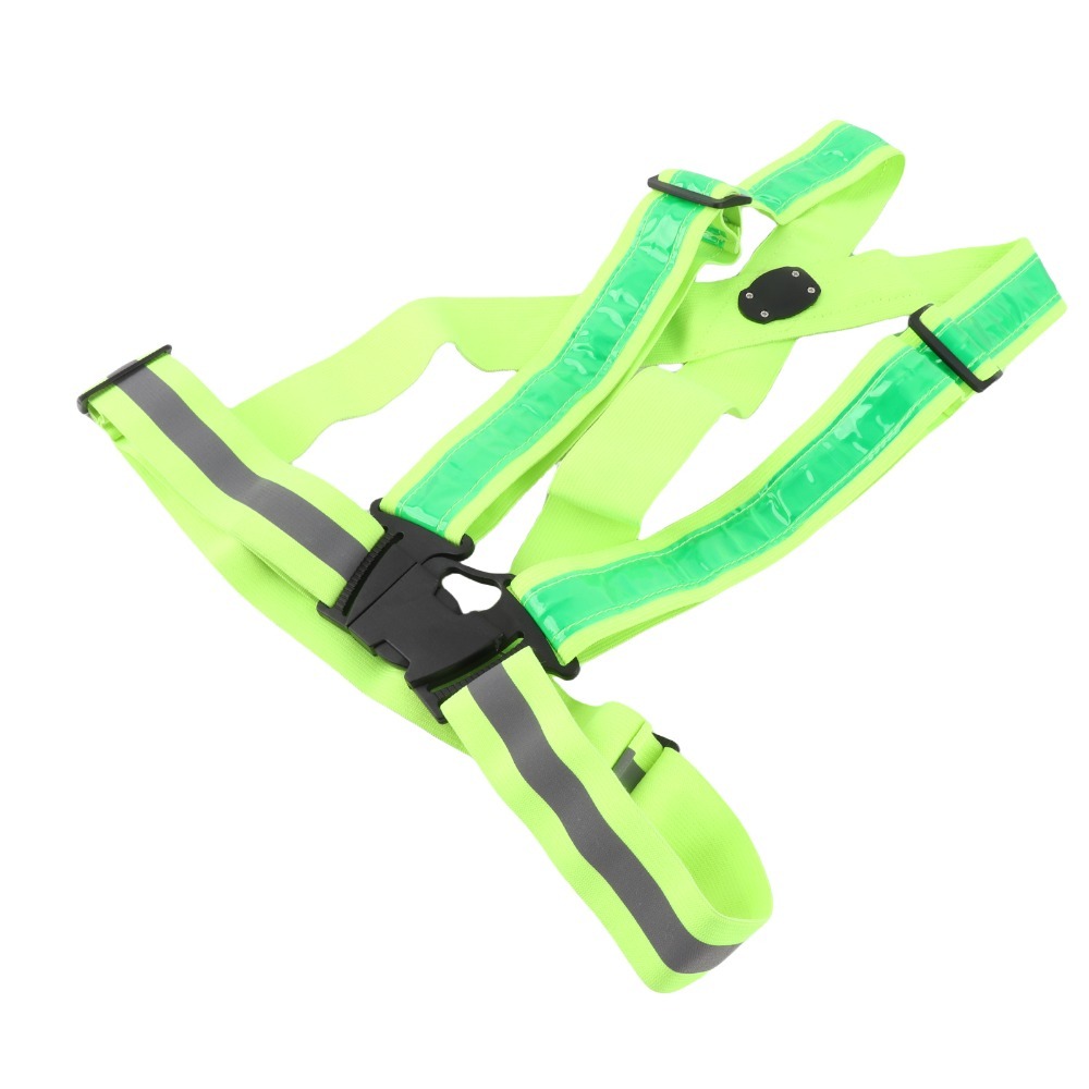 Reflective Vest Cycling - 새로운 폴리에스터 LED 안전 조끼 녹색