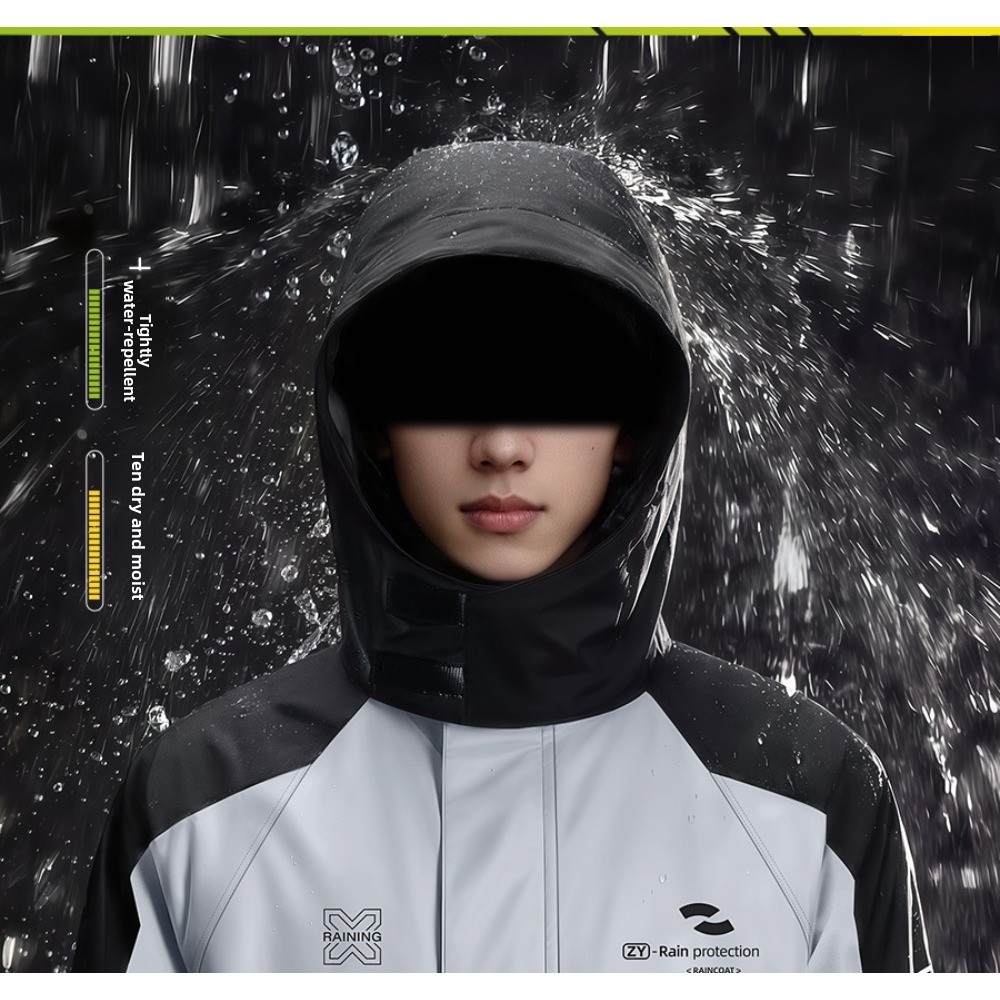 오토바이용 투피스 방수 재킷 및 바지 세트 - 자전거  - Cycling Commute In Rain 리뷰 및 가격