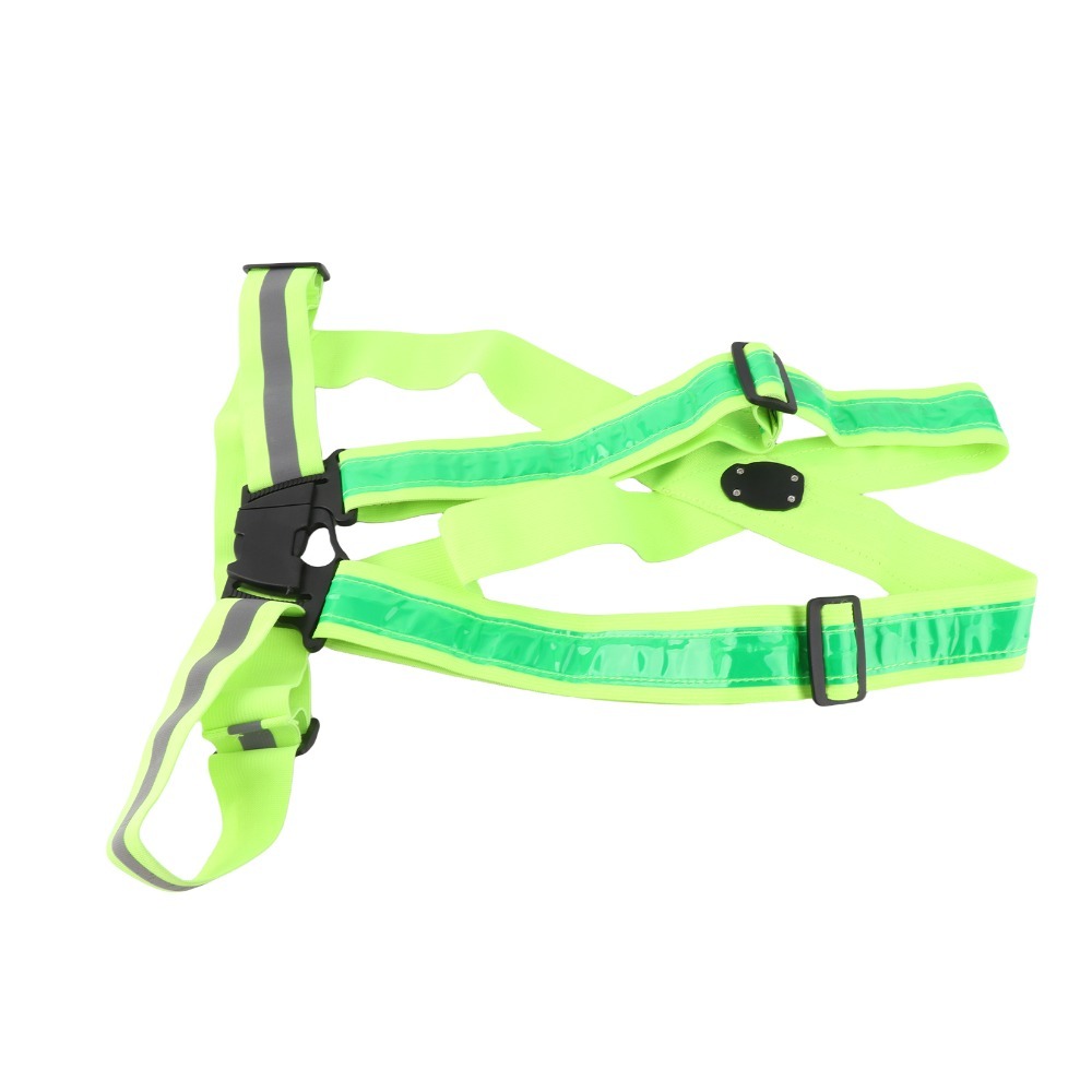 새로운 폴리에스터 LED 안전 조끼 녹색 라이트 USB - Reflective Vest Cycling 리뷰 및 가격