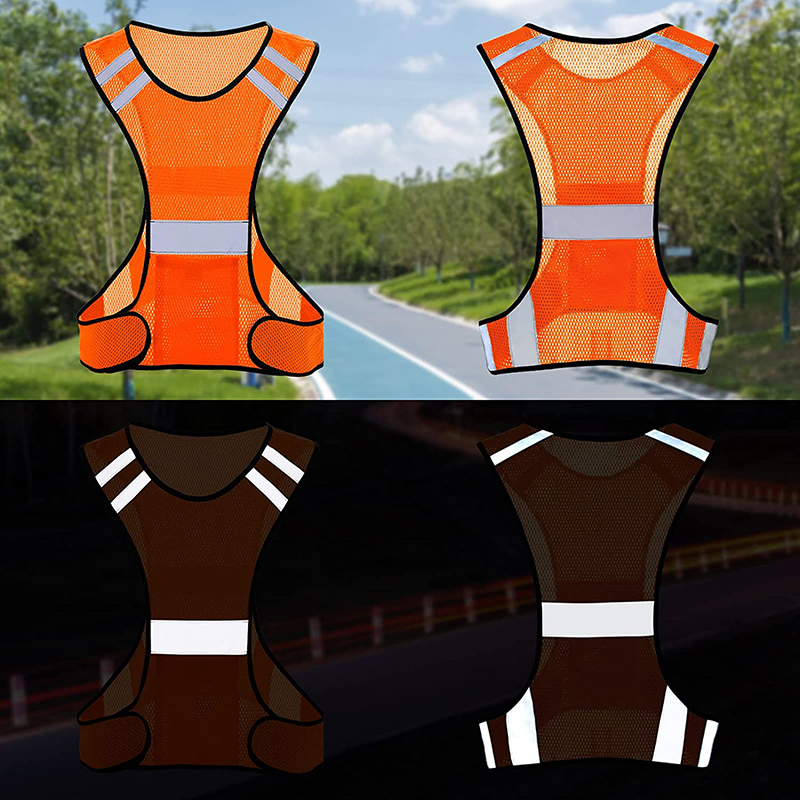 야간 러닝 및 사이클링용 가벼운 통기성 보호 조끼, 형 - Reflective Vest Cycling 리뷰 및 가격