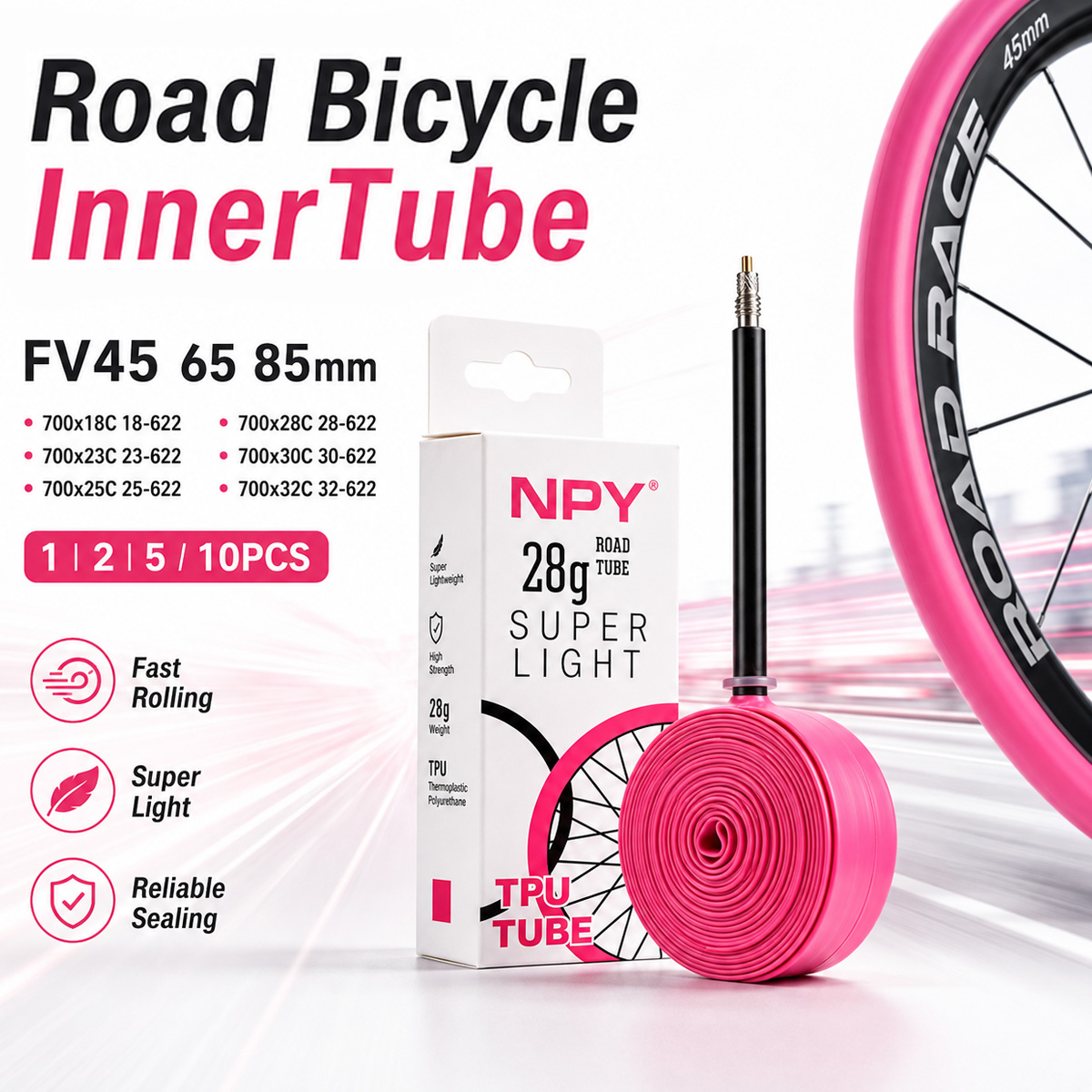 도로 자전거 이너 튜브 타이어 튜브 사이클링 레이싱 훈 - Cycling Commute Training 리뷰 및 가격
