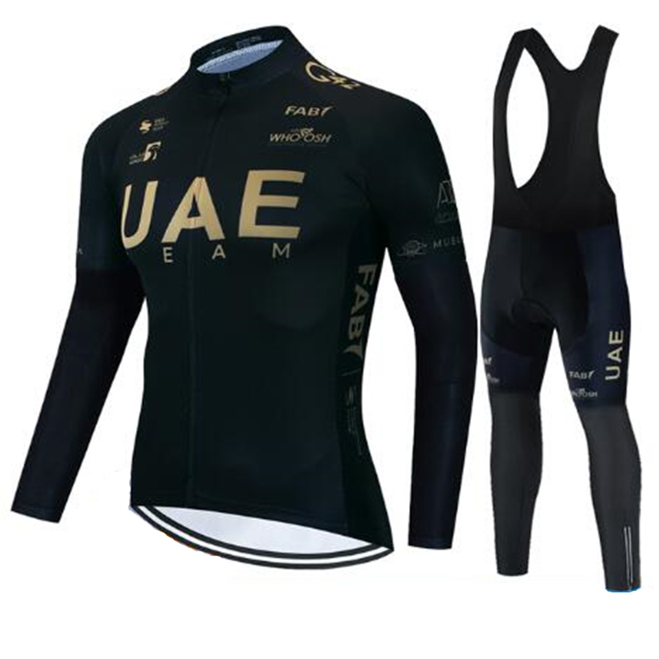 Uae 팀 가을 사이클링 저지 세트 자전거 스포츠웨어  - Cycling Commuter Clothing 리뷰 및 가격
