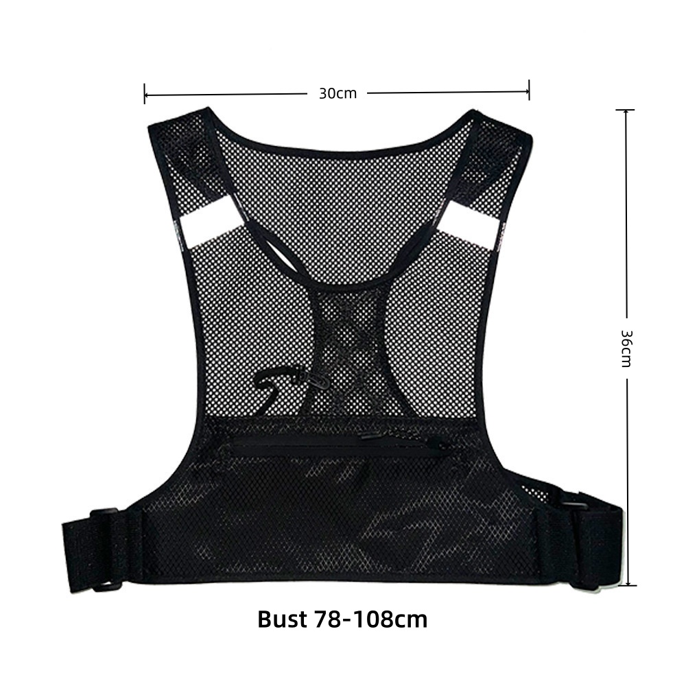 반사 기능 노바운스 러닝 가슴 가방 통기성 경량 안전  - Reflective Vest Cycling 리뷰 및 가격