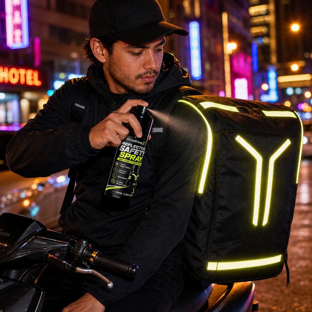 야간 반사 안전 스프레이 고가시성 코팅 페인트 - 자전 - Cycling Commute Clothes 리뷰 및 가격